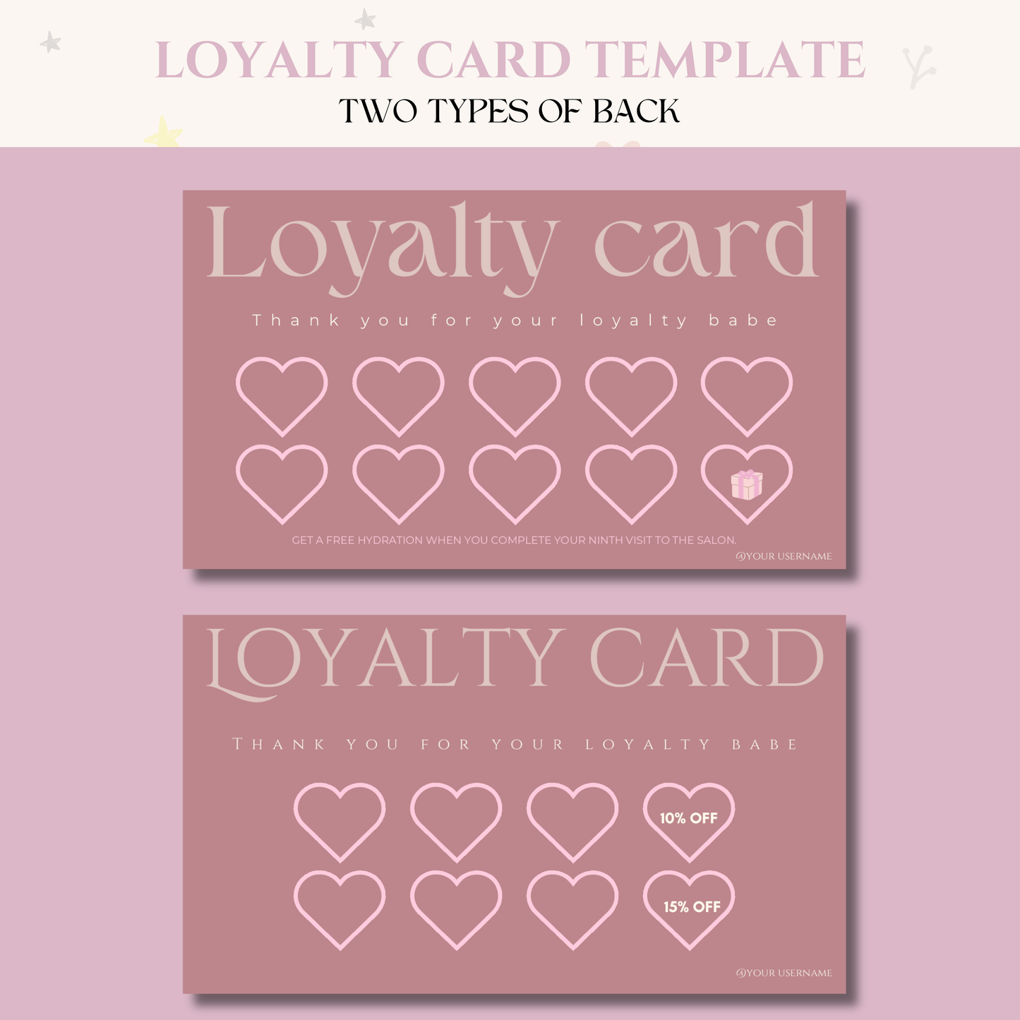 Loyalty Card Hair