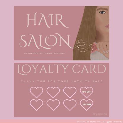 Loyalty Card Hair