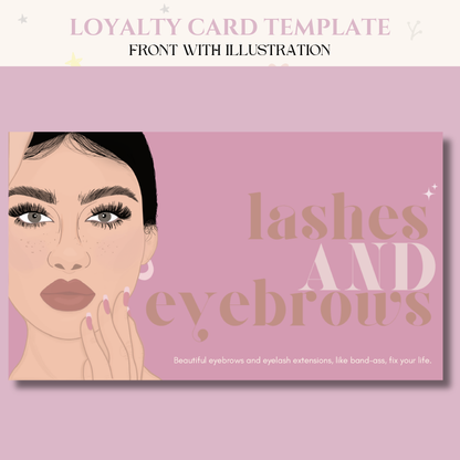 Loyalty Card Lashes and Eyebrows