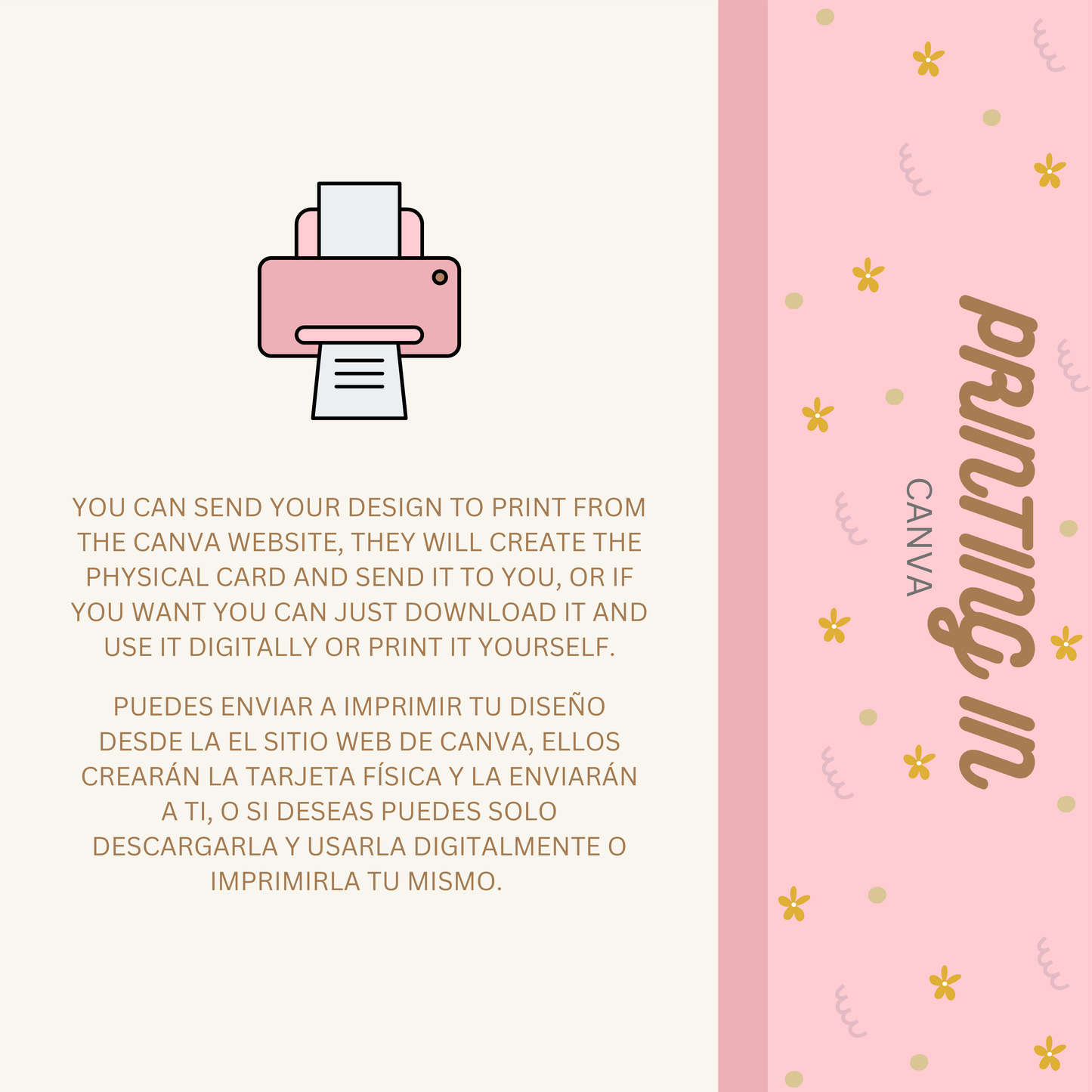 Business  Card Aesthetic Pink