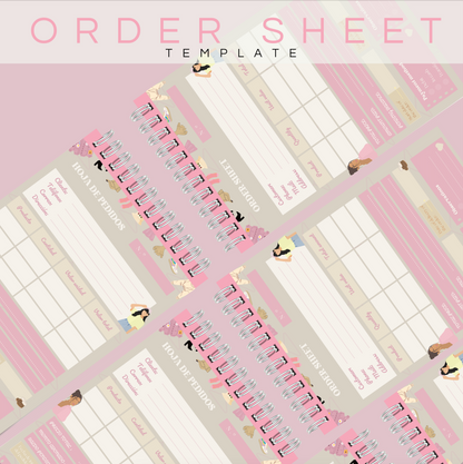 Order Sheet Clothes