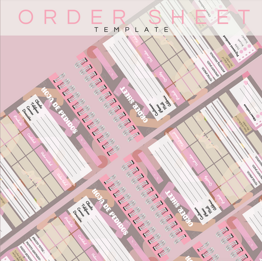 Order Sheet Fitness