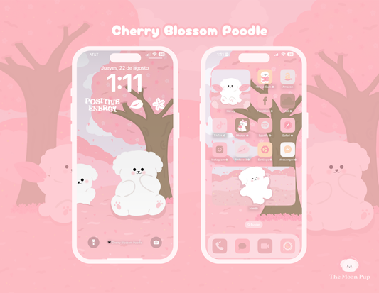 Cherry Blossom Poodle